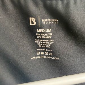 Buffbunny sports bra size medium black